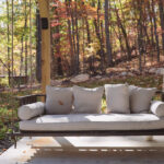 Patio swing sofa